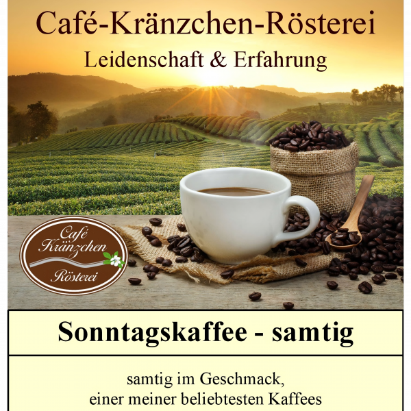 Sonntagskaffee "samtig"