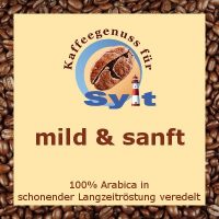 Kaffeegenuss für Sylt - mild & sanft