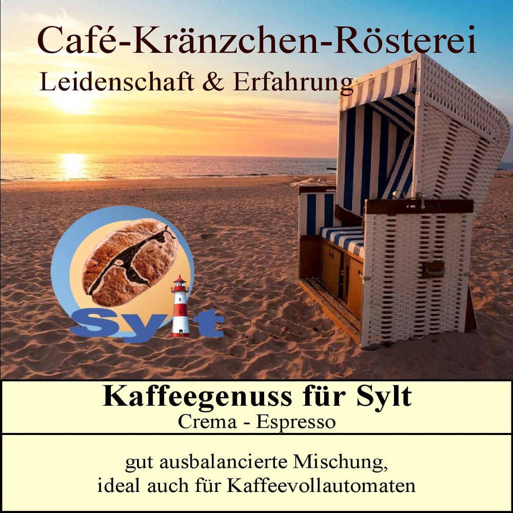 Kaffeegenuss für Sylt "Crema & Espresso"