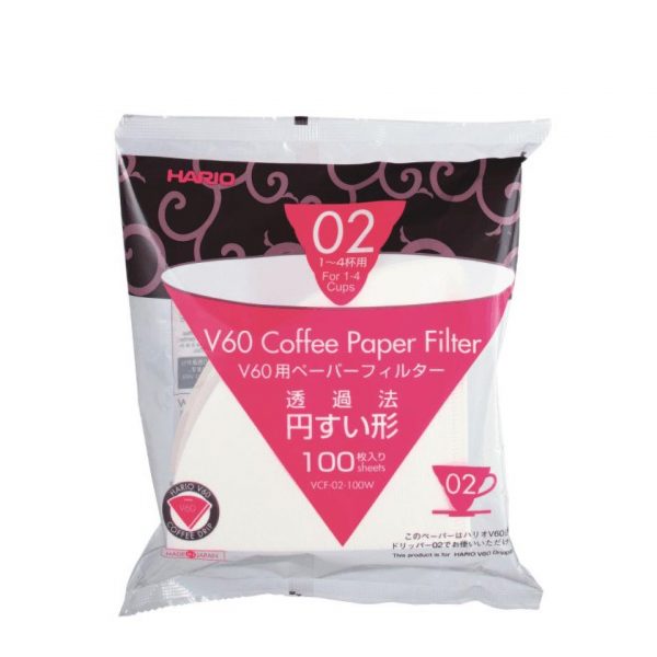Filterpapier für Hario Porzellanfilter - V60 02