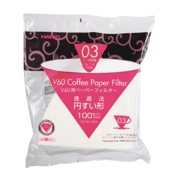 Filterpapier für Hario Porzellanfilter - V60 03