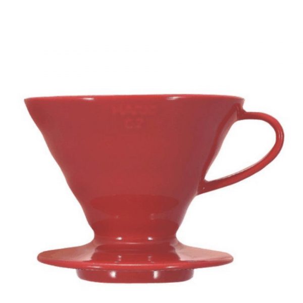 Hario Dripper - Porzellanfilter - V60 02 - rot